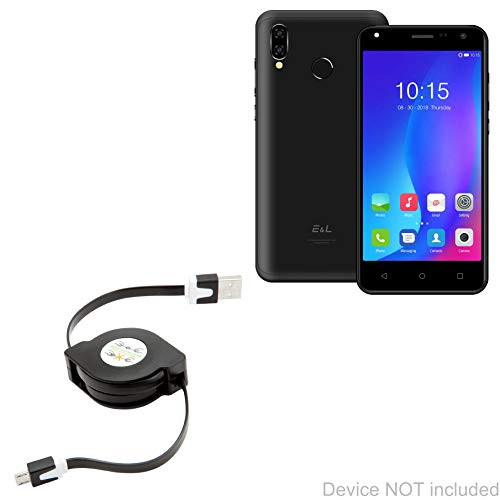 E and L Y50 Cable BoxWave -miniSync- Retractable Portable Sync Cable for E and L Y50 E and L Y50 Cable BoxWave -miniSync- Retractable Portable Sync Cable for E and L Y50