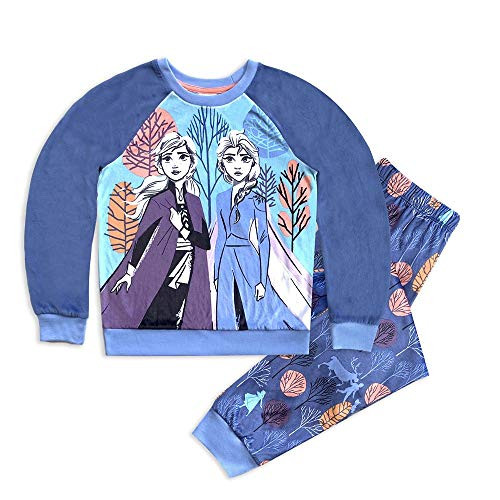 Disney Elsa and Anna Velour Pajama Set for Girls Frozen 2 Size 3 Disney Elsa and Anna Velour Pajama Set for Girls Frozen 2 Size 3