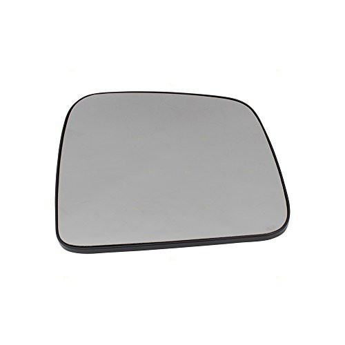 Passengers Side View Mirror Glass  and  Base Heated Replacement for 11-18 Dodge Durango Jeep Grand Cherokee 68082636AB