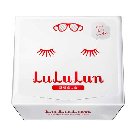 Lululun Japanese Face Sheet Masks for Women Facial Mask for Females from Japan Mix White 32 Sheet