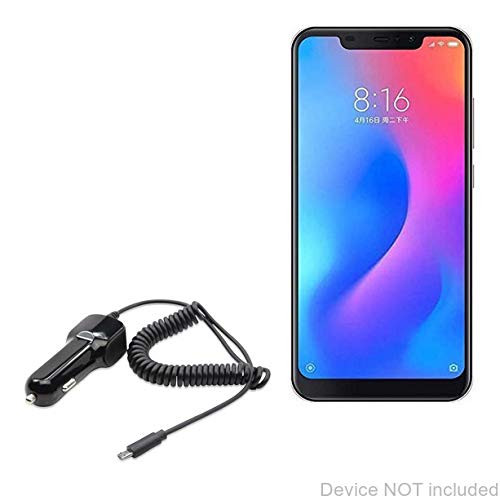 E and L 6P Car Charger BoxWave -Car Charger Plus- Car Charger and Integrated Cable for E and L 6P - Black E and L 6P Car Charger BoxWave -Car Charger Plus- Car Charger and Integrated Cable for E and L 6P - Black