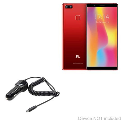 E and L Y30 Car Charger BoxWave -Car Charger Plus- Car Charger and Integrated Cable for E and L Y30 - Black E and L Y30 Car Charger BoxWave -Car Charger Plus- Car Charger and Integrated Cable for E and L Y30 - Black