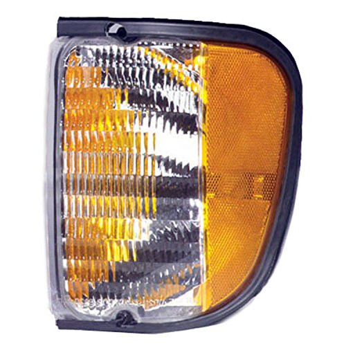 CPP Amber FO2520122 Left Parklamp Assembly for Ford E-150 E-250 E-350 E-350 SD