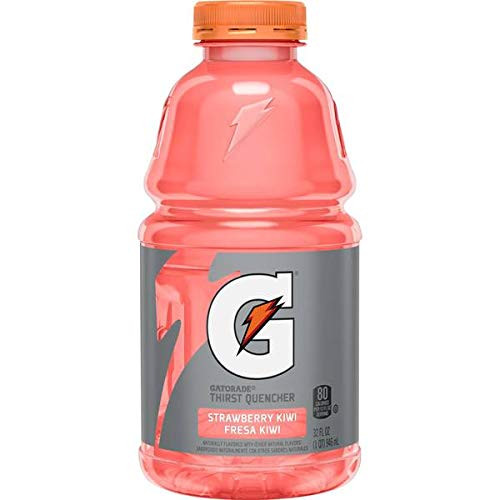 Evaxo Gatorade Kiwi Strawberry 32oz Plastic Bottle 6 Per Case