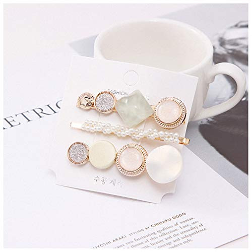 Giwotu 3 pcs-set Women Elegant Geometric Pearl Crystal Hairpins Girls Sweet Hair Clips Barrettes Headbands Hair Accessories 14 Giwotu 3 pcs-set Women Elegant Geometric Pearl Crystal Hairpins Girls Sweet Hair Clips Barrettes Headbands Hair Accessories 14