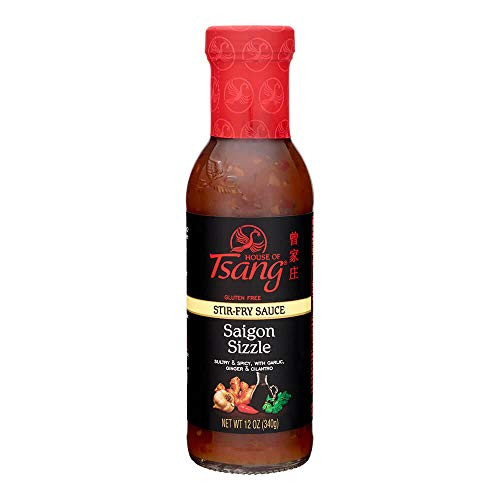 House of Tsang Saigon Stir-Fry Sizzle Sauce 12 Ounce -Pack of 6- House of Tsang Saigon Stir-Fry Sizzle Sauce 12 Ounce -Pack of 6-