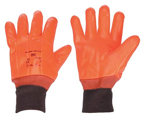 Ansell Cut Resistant Gloves L Hi Vis Orange PR HAWA 23-491 - 1 Each