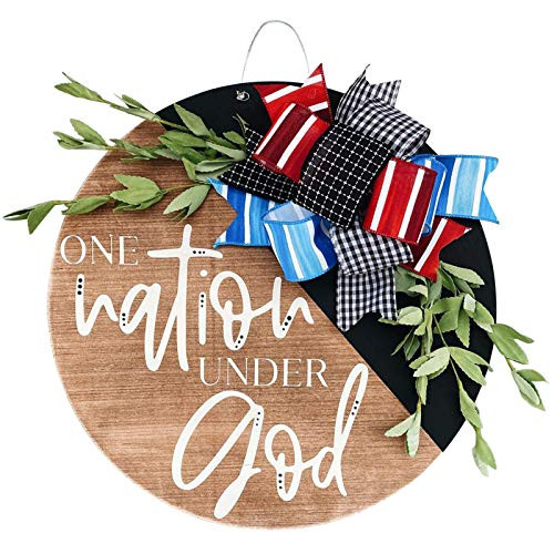 Patriotic Door Wall Hanging Sign Front Door 4th of July Memorial Day Hanging Home Sign Decor Handcrafted Wooden Sign Plaque Welcome Door Wall Hanging Decorations Independence Day Patriotic Door Wall Hanging Sign Front Door 4th of July Memorial Day Hanging Home Sign Decor Handcrafted Wooden Sign Plaque Welcome Door Wall Hanging Decorations Independence Day