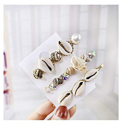 Pudwy Girls Sea Shell Hair Clips Headwear Hair Ornament Hairpins Barrettes Headband Hair Accessories for Women Hy-K- Pudwy Girls Sea Shell Hair Clips Headwear Hair Ornament Hairpins Barrettes Headband Hair Accessories for Women Hy-K-