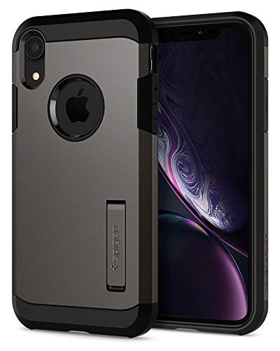 Spigen Tough Armor Designed for Apple iPhone XR Case (2018) - Gunmetal