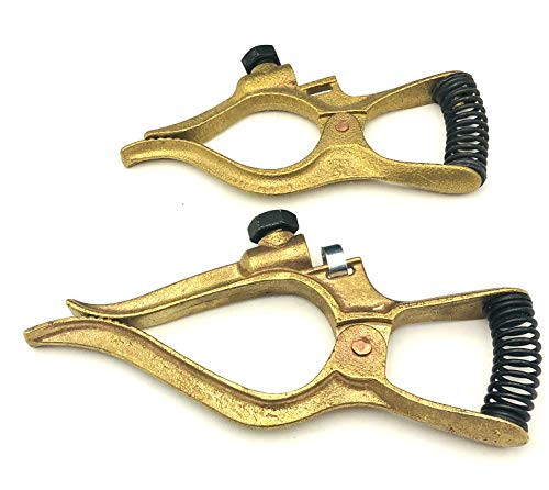 KINGQ Welding Ground Clamp, Tweco, 300-Amp, Brass