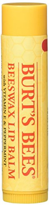 Burt's Bees Beeswax Lip Balm with Vitamin E and Peppermint 0.15 oz -Pack of 10- Burt's Bees Beeswax Lip Balm with Vitamin E and Peppermint 0.15 oz -Pack of 10-