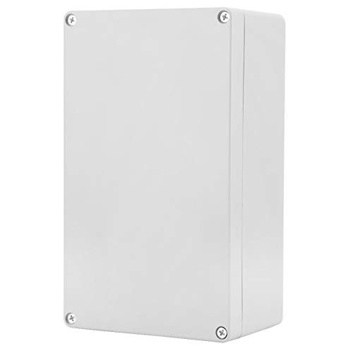 Junction Box IP65 ABS Water-resistant Electrical Project Box Enclosure Instrument Case for Indoor and Outdoor Electrical Communications Fire Fighting Equipment-200x120x75mm-