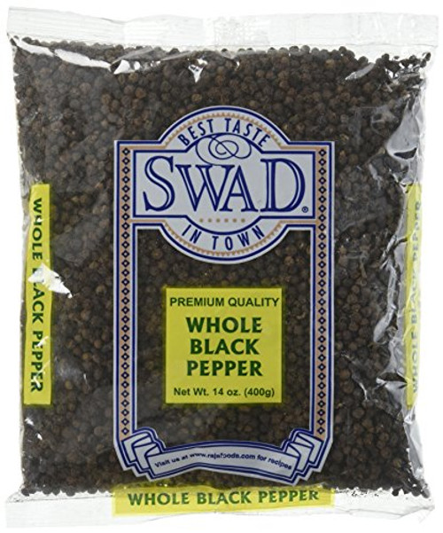Great Bazaar Swad Whole Black Pepper 14 Ounce Great Bazaar Swad Whole Black Pepper 14 Ounce