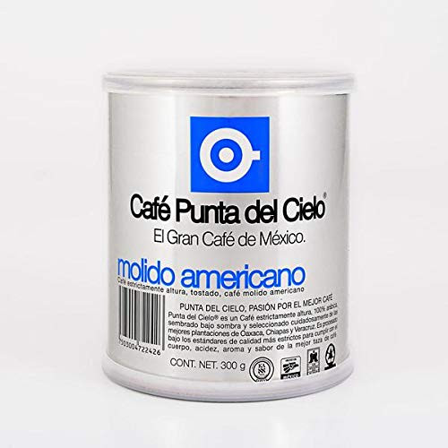 Punta del Cielo - Americano Ground Coffee - 10.58 oz / 300 gr - From Mexico