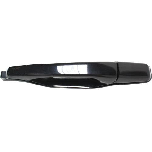 Perfect Fit Group REPM491348 - Lancer - Outlander Rear Door Handle LH Outside Smooth Black W-O Keyhole Plastic