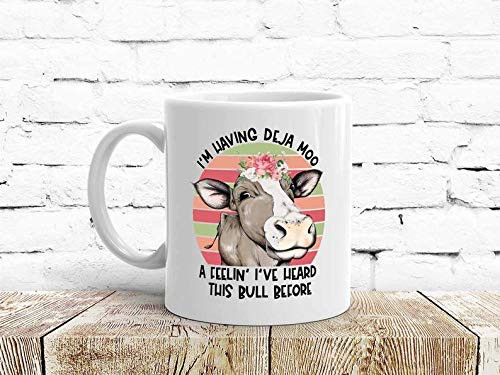 I'm Having Deja Moo Coffee Mug or Coffee Cup Funny Cow Coffee Mug Funny Cow Coffee Cup Cow Coffee Gift Cow Lover Gift Cute Cow Gift I'm Having Deja Moo Coffee Mug or Coffee Cup Funny Cow Coffee Mug Funny Cow Coffee Cup Cow Coffee Gift Cow Lover Gift Cute Cow Gift