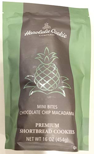 Honolulu Cookie Mini Bites Chocolate Chip Macadamia 16 oz.