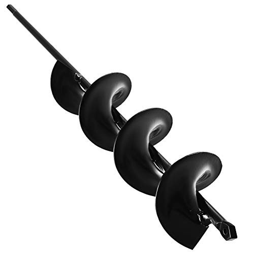 VASGOR 24" x 2.8" Solid Shaft Auger Drill Bit for Planting - Easy Planter Garden Auger - Bulb and Bedding Plant Augers - Post Hole Digger for 3-8 Hex Drive Drill VASGOR 24" x 2.8" Solid Shaft Auger Drill Bit for Planting - Easy Planter Garden Auger - Bulb and Bedding Plant Augers - Post Hole Digger for 3-8 Hex Drive Drill