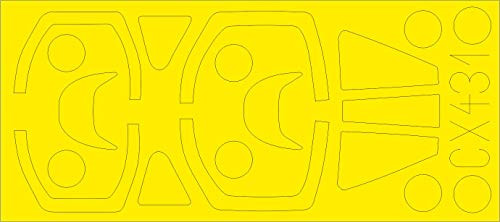 Eduard 1-72 Scale Masks for The Jaguar E Kit by HobbyBoss - CX431