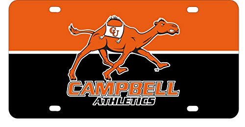 R and R Imports Campbell University Fighting Camels Metal License Plate Car Tag R and R Imports Campbell University Fighting Camels Metal License Plate Car Tag