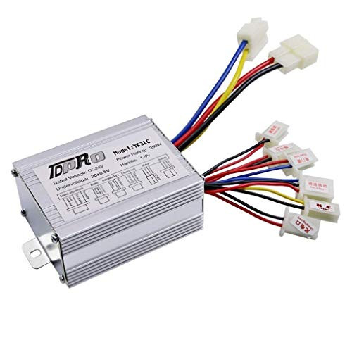 TDPRO 24V 350W Speed Brush Motor Controller for Electric Scooter Bicycle e-Bike Tricycle