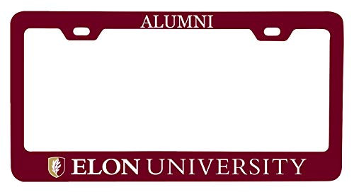 R and R Imports Elon University Alumni License Plate Frame New for 2020