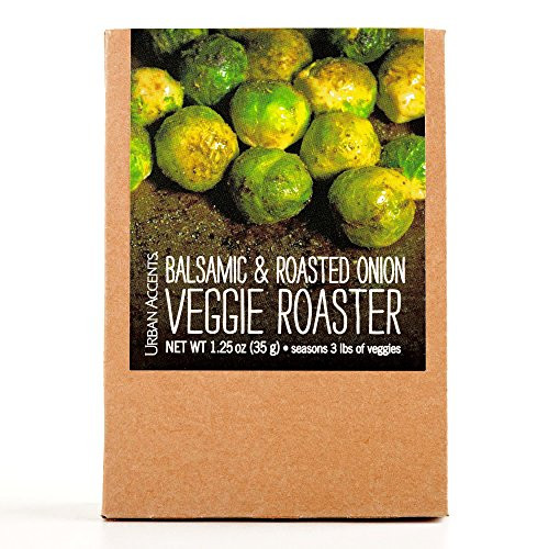 Urban Accents Balsamic Vinegar and Onion Vegetable Rub 1.25 oz each -3 Items Per Order-