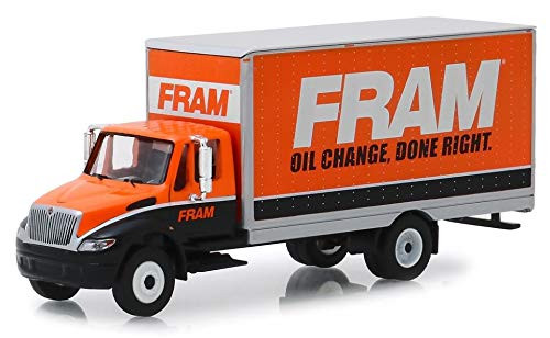 Greenlight 33160-B H.D. Trucks Series 16-2013 International Durastar Box Van - FRAM Oil Filters 1-64 Scale Greenlight 33160-B H.D. Trucks Series 16-2013 International Durastar Box Van - FRAM Oil Filters 1-64 Scale