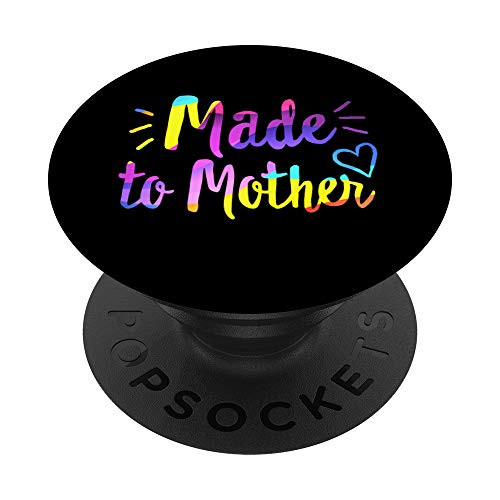 Made To Mother Mother's Day New Mom To Be Wife Mommy Hustler PopSockets PopGrip- Swappable Grip for Phones  and  Tablets Made To Mother Mother's Day New Mom To Be Wife Mommy Hustler PopSockets PopGrip- Swappable Grip for Phones  and  Tablets