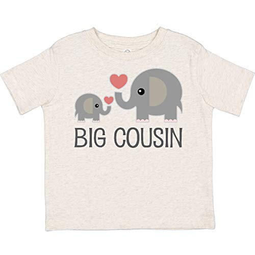 inktastic Big Cousin Announcement Toddler T-Shirt 3T Natural Heather 2f615