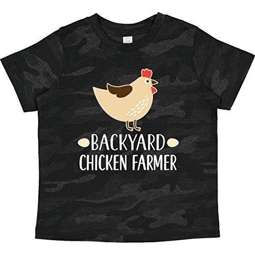 inktastic Backyard Chicken Farmer Toddler T-Shirt 3T Storm Camo 31f00