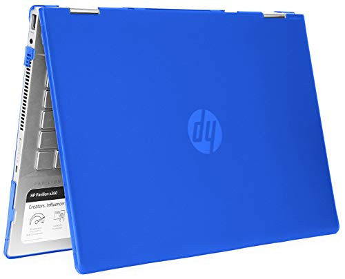 mCover Hard Shell Case for 14" HP Pavilion X360 14-CDxxxx - 14-DDxxxx Series Convertible 2-in-1 laptops -Blue-