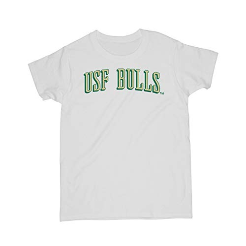 Official NCAA University of South Florida Bulls - RYLSFL07 G.A.5000L WHT S