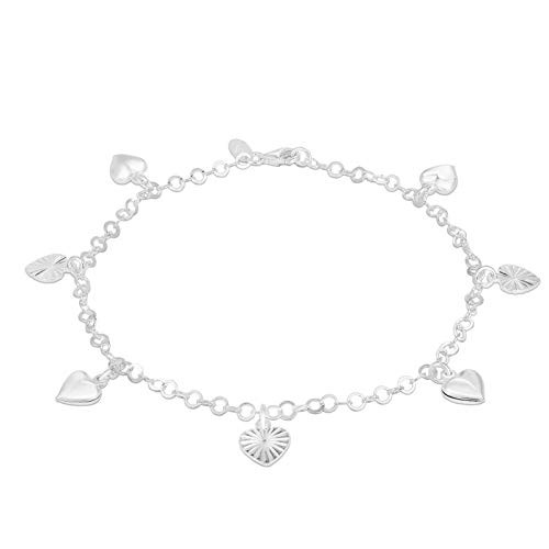 925 Sterling Silver Charm Anklets For Women Ankle Bracelets Basic Chain Link Anklets For Women Girls Anklets Beach Anklets Anklets With Charms Summer Jewelry 10 Inch Anklet Foot Jewelry 925 Sterling Silver Charm Anklets For Women Ankle Bracelets Basic Chain Link Anklets For Women Girls Anklets Beach Anklets Anklets With Charms Summer Jewelry 10 Inch Anklet Foot Jewelry