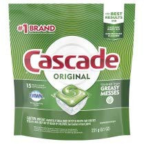 Procter  and  Gamble 250538 Cascade Original Platinum Fresh Scent Actionpacs - 18 Count