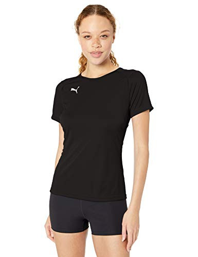PUMA Women's Liga Training Jersey Blackpuma White L
