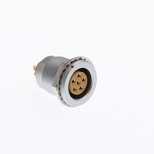 DRRI 2B EGG 6Pin female SocketPush Pull Metal Circular Connector -6Pin Socket-