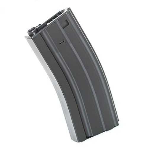 Airsoft Shooting Gear E and C 300rd Hi-Cap Mag Magazine For M-Series AEG Black