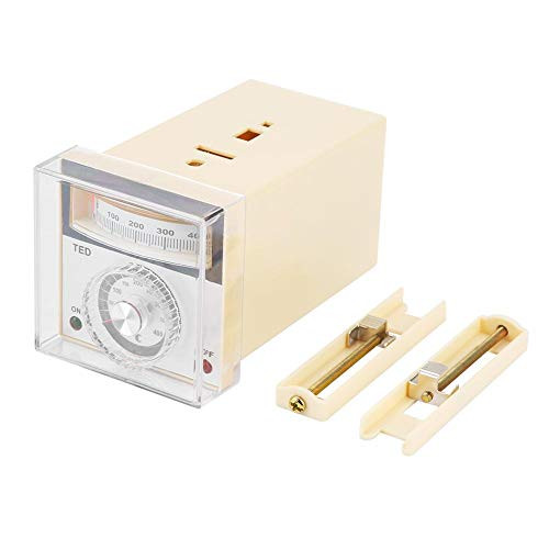 Stronerliou TED-2001 Pointer Temperature Controller K Type Thermostat 0-400? 220VAC