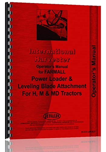 International Loader and Blade Operators Manual -IH-O-H LDRBLD-