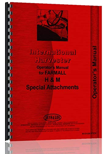 International Tractor Special Operators Manual -IH-O-H M ATTCH-