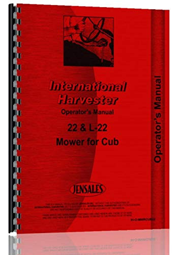 International Harvester Operators Manual -IH-O-MWRCUB22-