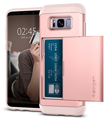 Spigen Slim Armor CS Designed for Samsung Galaxy S8 Plus Case (2017) - Rose Gold