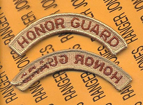 US Army Honor Guard Desert DCU TAB Patch m-e