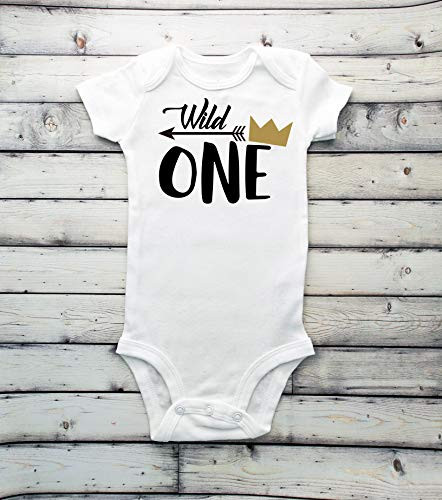 Wild one Bodysuit - Wild one bodysuit boy - birthday bodysuit - wild one - boys first birthday - 1st birthday outfit - wild one shirt - cake smash - birthday top - wild  and  One - Baby boy outfit 18mo.