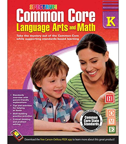 Common Core Language Arts and Math Resource Book Grade K