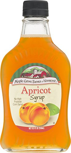 Maple Grove Farms Flavored Syrups Apricot 8.5 Ounce