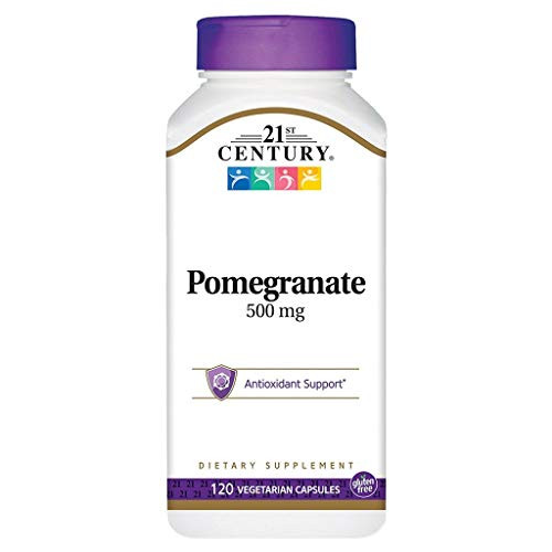 21st Century Pomegranate 500Mg 120 Count -2 Pack- 21st Century Pomegranate 500Mg 120 Count -2 Pack-