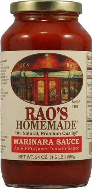 Rao's Homemade All Natural Marinara Sauce 24 Ounce -Pack of 2- Rao's Homemade All Natural Marinara Sauce 24 Ounce -Pack of 2-